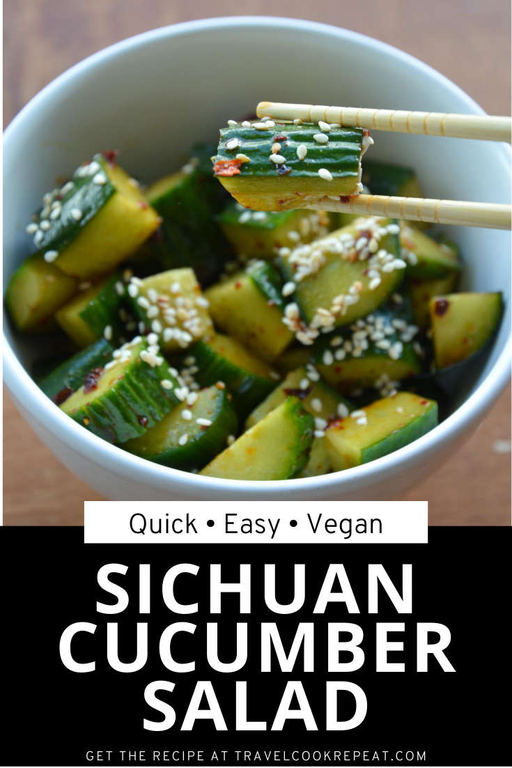 Sichuan Cucumber Salad