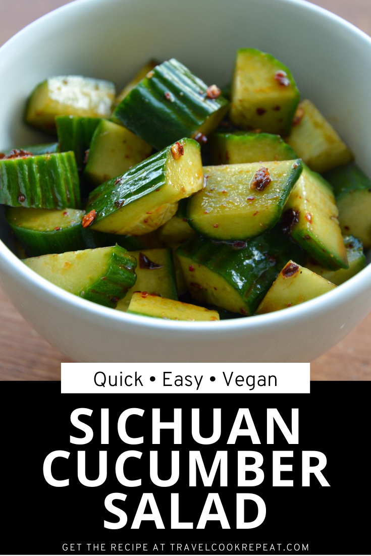 Sichuan Cucumber Salad