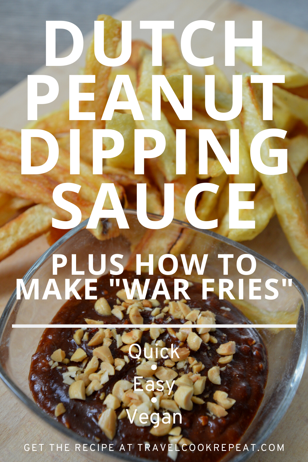 Pindasaus: Dutch Peanut Sauce