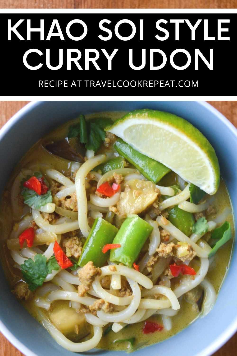 Curry Udon Khao Soi Style