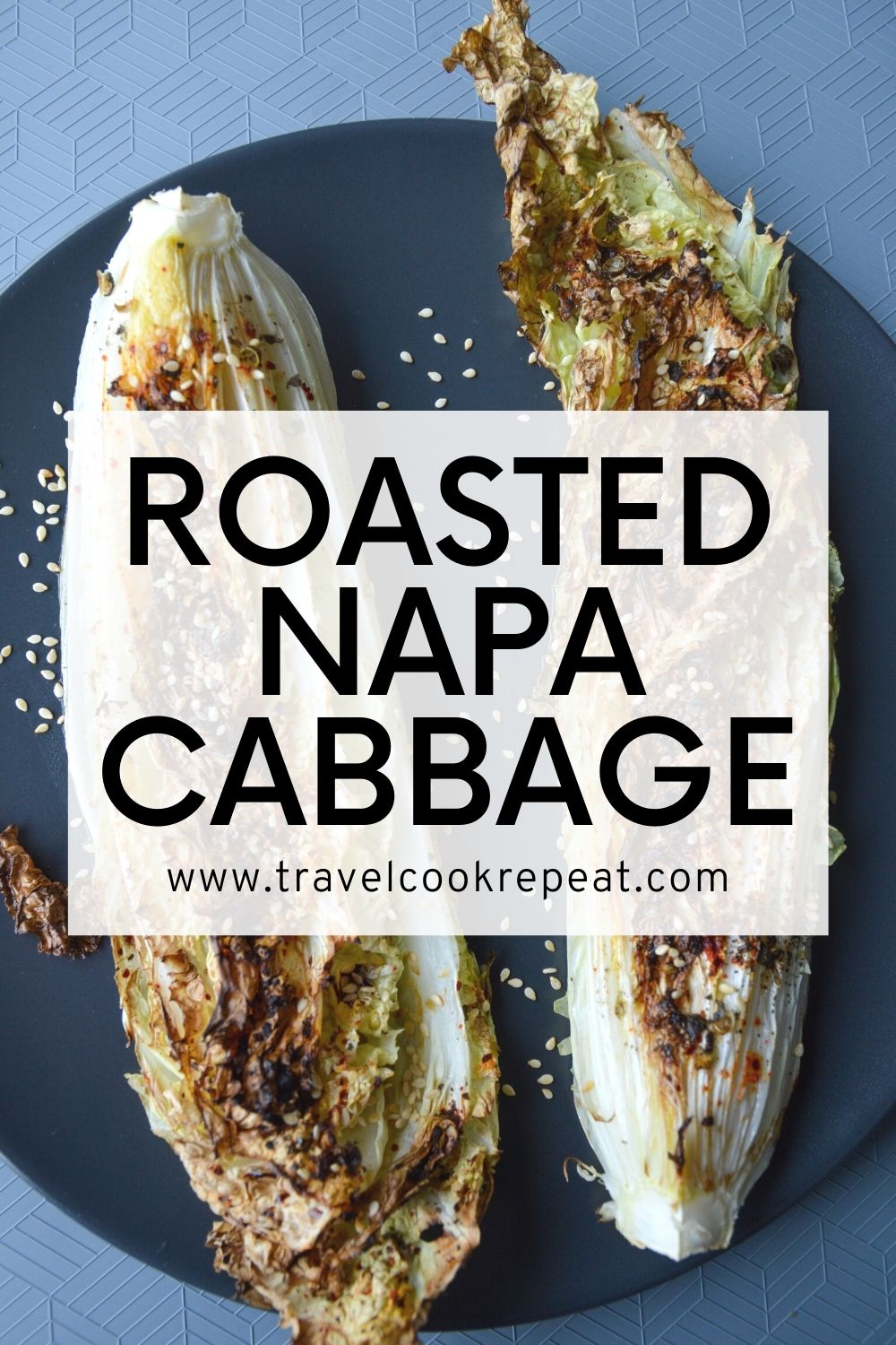 Roasted Napa Cabbage with Sichuan Peppercorns