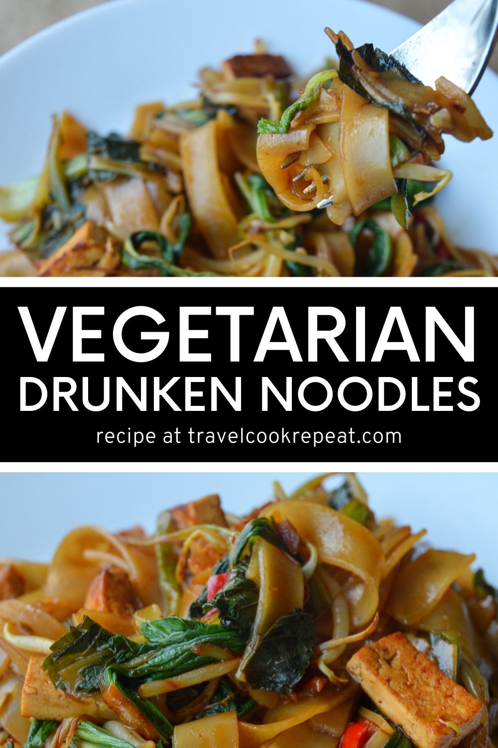 Vegetarian Drunken Noodles (Pad Kee Mao)